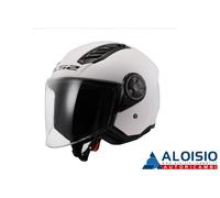 LS2, Casco Moto Jet AIRFLOW II gloss white, XL