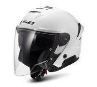 Casco Jet LS2 OF618 Verso II BiancoXXL Bianco