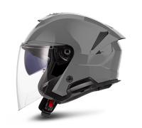 LS2 OF618 Verso II Solid, casco aperto 3XL male Grigio