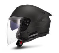 LS2 OF618 Verso II Solid, casco aperto L male Nero Opaco