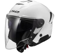 Casco Jet LS2 OF618 Verso II Solid Bianco XL