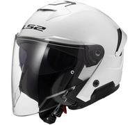 Casco Jet LS2 OF618 Verso II Solid Bianco XXL