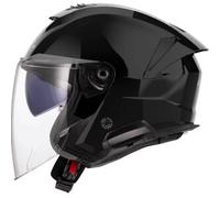 Casco Jet LS2 OF618 Verso II Solid Nero Lucido L