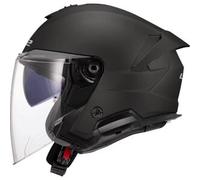 Casco Jet LS2 OF618 Verso II Solid Nero Opaco M