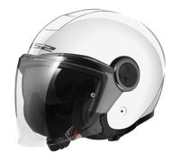 LS2 OF620 Classy Solid Casco Jet, bianco, taglia M per maschi