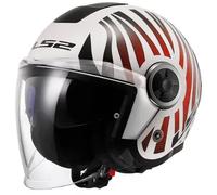 casco jet ls2 of620 classy cool - bianco / viola L