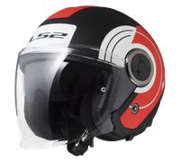 Casco Jet LS2 OF620 Classy Disko Nero/Rosso/BiancoM Disko Nero,Rosso,Bianco