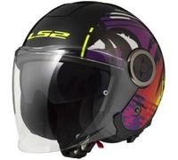LS2 OF620 Classy Palm Casco Jet, multicolore, taglia XL per maschi
