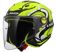 CASCO JET LS2 OF622 FUNNY II GLUP H-V YELLOW | LS2 | NUOVO - MotoCharlie