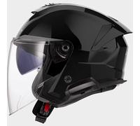 Casco Jet LS2 OF618 Verso II Solid Nero Lucido S