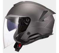CASCO JET LS2 VERSO II OF618 TITANIUM OPACO