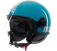Casco Jet Momodesign FGTR CLASSIC Candy Lake Blue/White Taglia:L