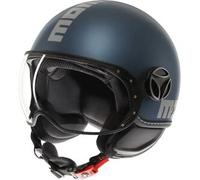 Casco Jet Momo Design Fgtr Evo Mono Opaco Avio Argento XL