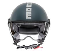 Casco Jet Momodesign FGTR CLASSIC Candy Matt Ottanio Grey/White Taglia:XS