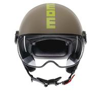 Casco Jet Momodesign FGTR CLASSIC Mono Sand/Lime Taglia:S