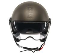 Casco Jet Momodesign FGTR EVO Hip Matt Bronze/Stone Taglia:M