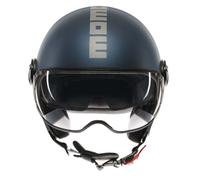 Casco Jet Momo Design Fgtr Evo Mono Opaco Avio Argento XS