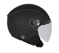 Acerbis Brezza, casco jet XS male Nero Opaco