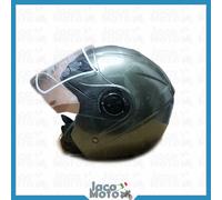 Casco Jet MOTO SCOOTER BHR Easy 702 OMOLOGATO Titanio S M L XL