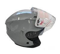 CASCO JET MOTO SCOOTER OMOLOGATO ECE 22-06 DOPPIA VISIERA ANTIGRAFFIO PARASOLE