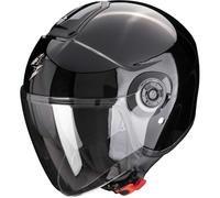 CASCO JET MOTO SCORPION EXO CITY II SOLID NERO DOPPIA VISIERA URBAN CITY SCOOTER