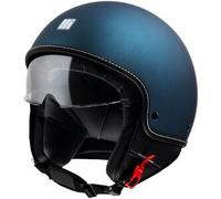 Casco Jet Motocubo BEETLE Blue