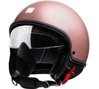 Casco Jet Motocubo BEETLE Gold Pink