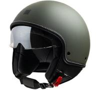 Casco Jet Motocubo 717 Beetle Verde Militare M