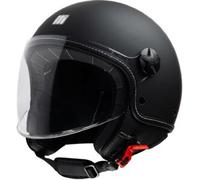 Casco Jet Motocubo 718 Beetle Evo Nero Opaco XL