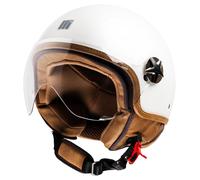 Casco Jet Motocubo ANT Pearl White