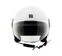 Casco Jet Motocubo BAT White