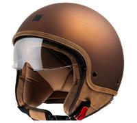 Casco Jet Motocubo BEETLE Tobacco