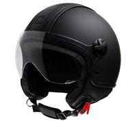 Casco Jet Motocubo TOP ANT Matt Black