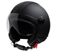 Casco Jet Motocubo TOP ANT Matt Black