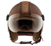 Casco Jet Motocubo TOP ANT Tobacco