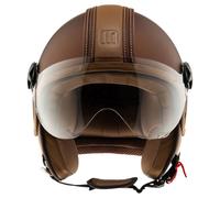 Casco Jet Motocubo TOP ANT Tobacco Taglia:L