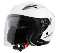Casco Jet Motocubo TOURER EVO White