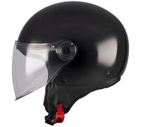 Casco Jet Mt Helmets Of501 B Street S A1 Pure Nero Lucido XL