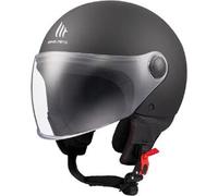 Casco Jet Mt Helmets Of501 B Street S Solid Opaco Nero XL