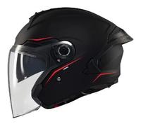 Casco Jet Mt Helmets Of515Sv Cosmo A1 Sv Solid Opaco Nero M