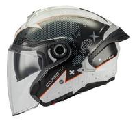 Casco da moto jet MT Cosmo SV Layout A1 nero-grigio XL