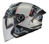 Casco da moto jet MT Cosmo SV Arrow C2 grigio-nero S
