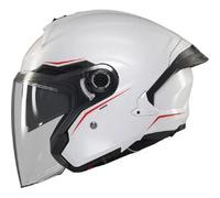 Casco Jet Mt Helmets Of515Sv Cosmo Sv Solid Lucido Bianco XS