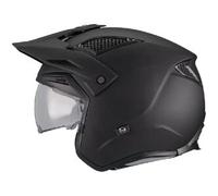 Casco da trial aperto per moto MT District SV S Pure A1 nero opaco M