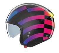 Nolan Casco Jet N20-2 POLICROMO 345 Nero/Multicolore Taglia S