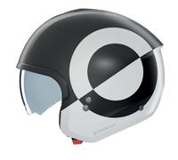 Nolan N20-2 Viceversa 344, casco aperto S female Opaco Nero/Bianco