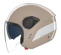 Casco Jet Nolan N20-2 VISOR DOLCE VITA 350 Sabbia / Bianco Taglia:L