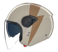 Casco Jet Nolan N20-2 VISOR IMPETO 343 Avorio / Ocra Taglia:M