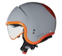 Casco Jet Nolan N21 OCIO 343 Grigio / Arancione Taglia:M