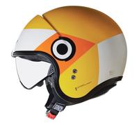 Casco Jet Nolan N21 ONIRICO 341 Giallo / Bianco / Arancione Taglia:L